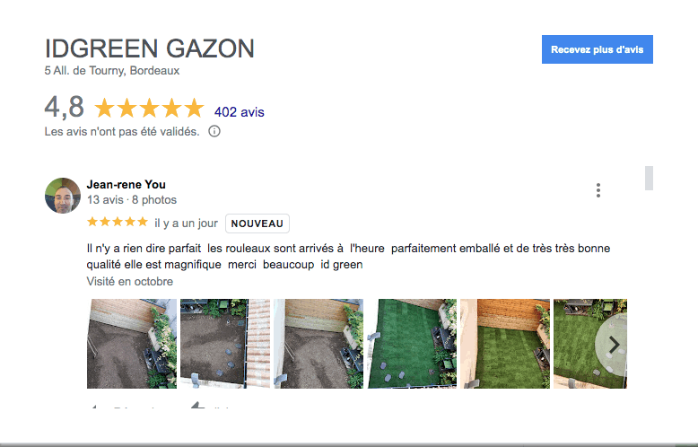 GAZON EN ROULEAU BAYONNE, IDGREEN